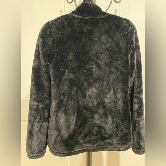 32° Heat Black fuzzy zip up - sz S **Like New, worn once** - Picture 2 of 4